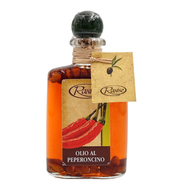 Olio aromatizzato al peperoncino